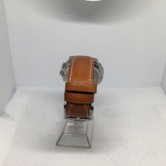 Fossil Men's Sport Watch 100M Silver Dial Stainless Steel Bracelet Dive Bezel - Picture 7 of 16